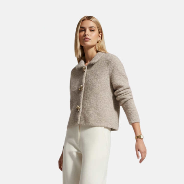 Emma | Cozy Elegant Floral Cardigan