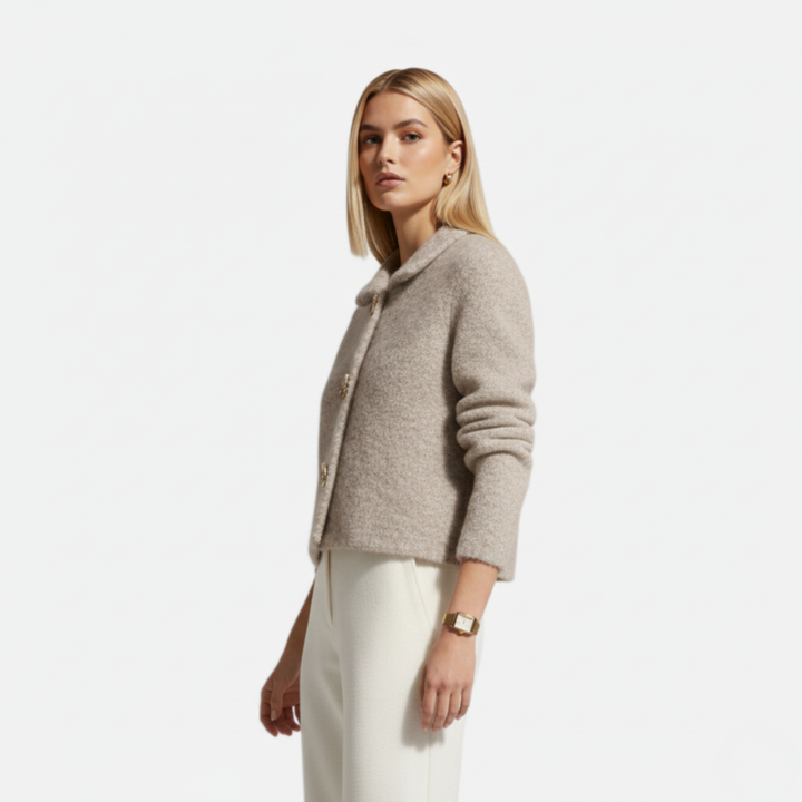 Emma | Cozy Elegant Floral Cardigan