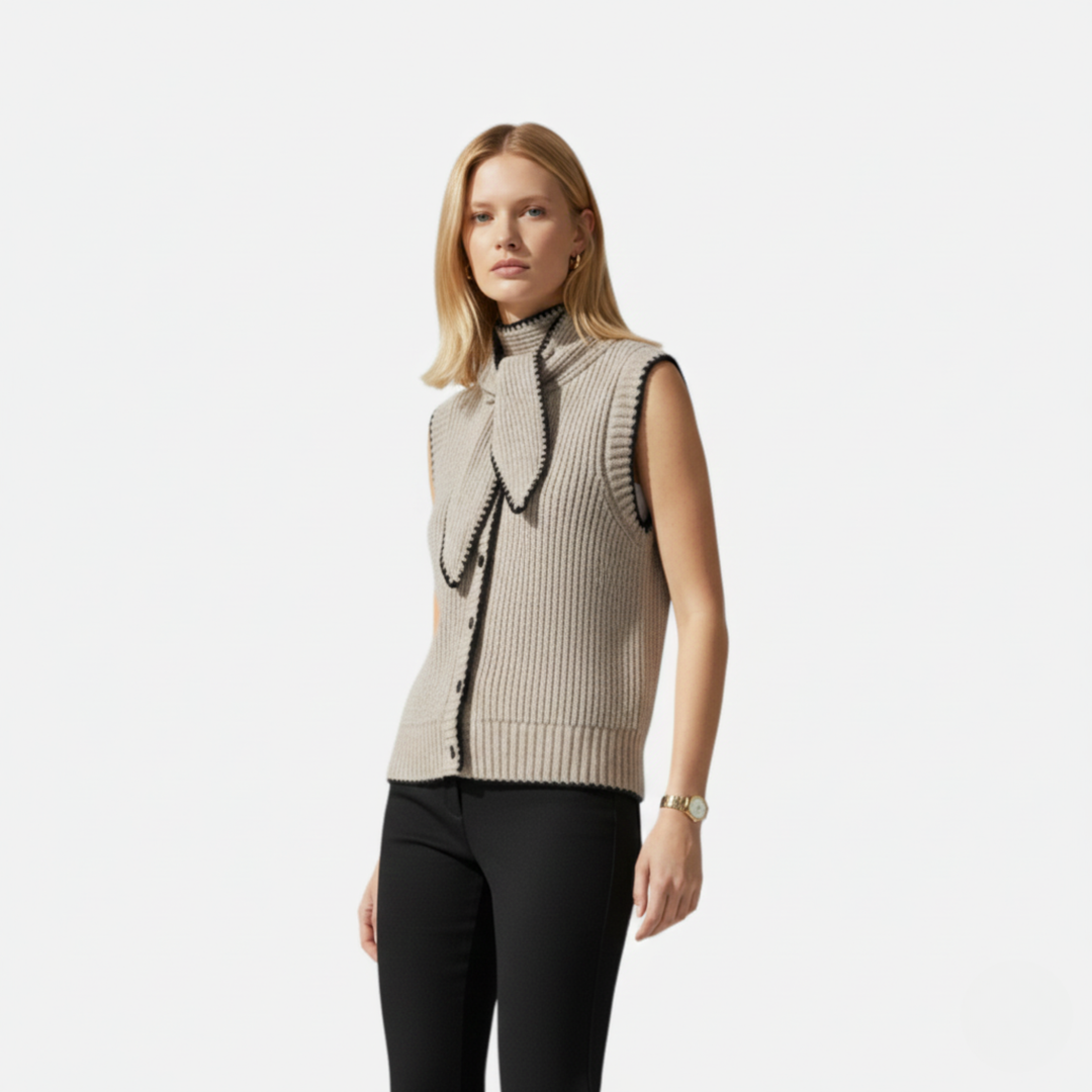 Emma | Vintage Elegant Knitted Vest