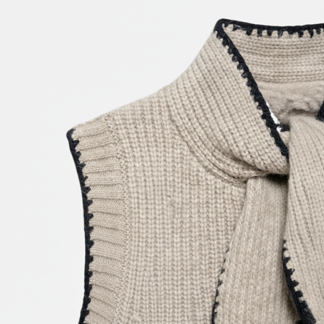Emma | Vintage Elegant Knitted Vest