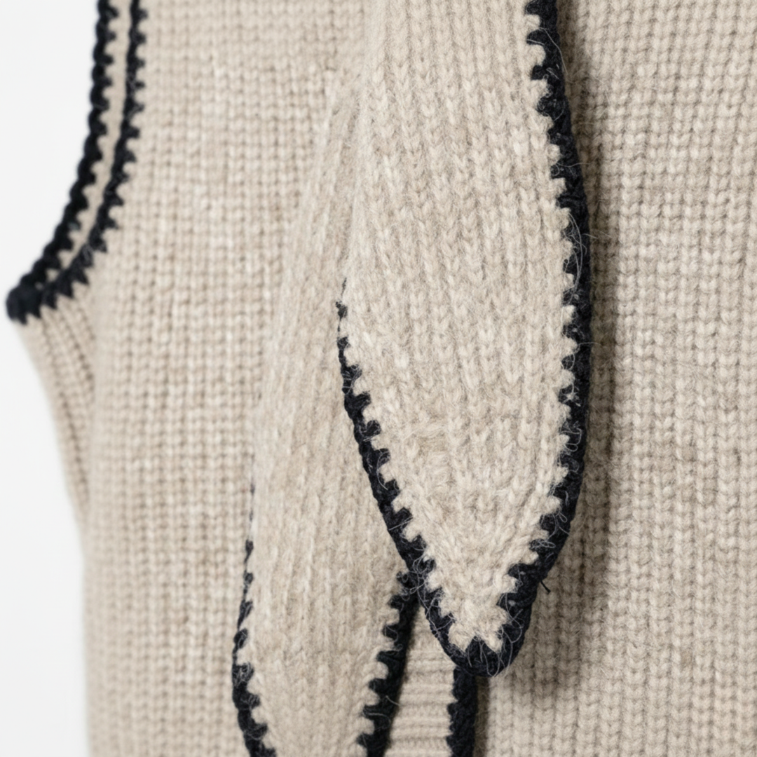 Emma | Vintage Elegant Knitted Vest