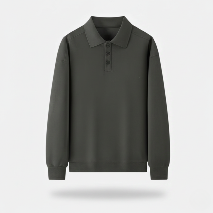 Ethan | Cozy Classic Polo Sweater