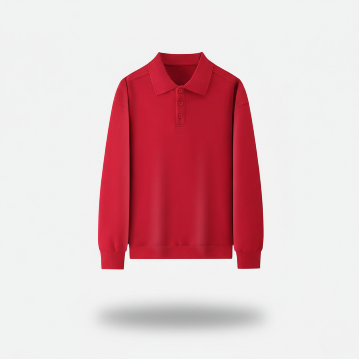 Ethan | Cozy Classic Polo Sweater