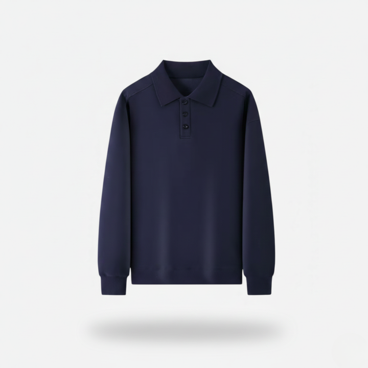 Ethan | Cozy Classic Polo Sweater