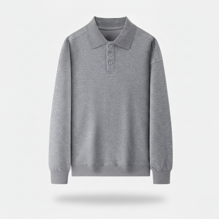 Ethan | Cozy Classic Polo Sweater
