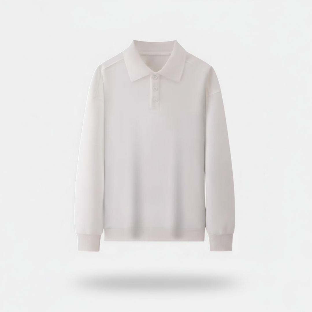 Ethan | Cozy Classic Polo Sweater