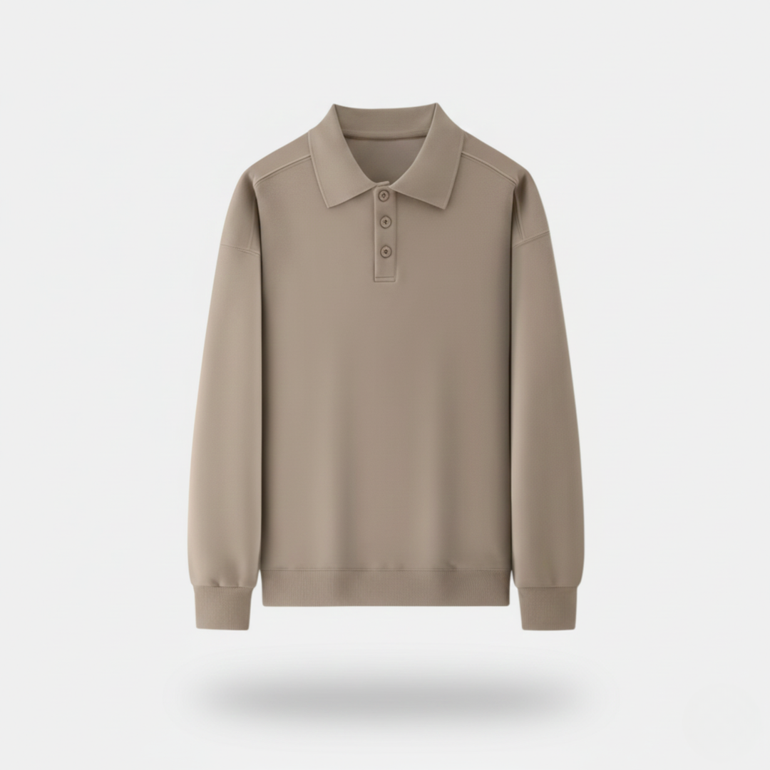Ethan | Cozy Classic Polo Sweater