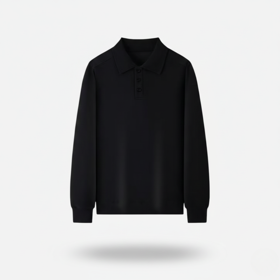 Ethan | Cozy Classic Polo Sweater
