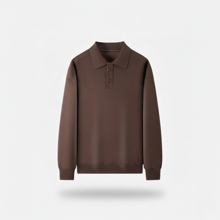 Ethan | Cozy Classic Polo Sweater