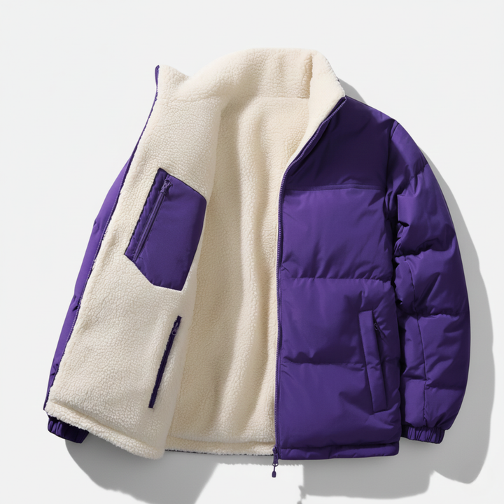 Ethan | Plush-Lined Thick Men's Winter Puffer Jacket