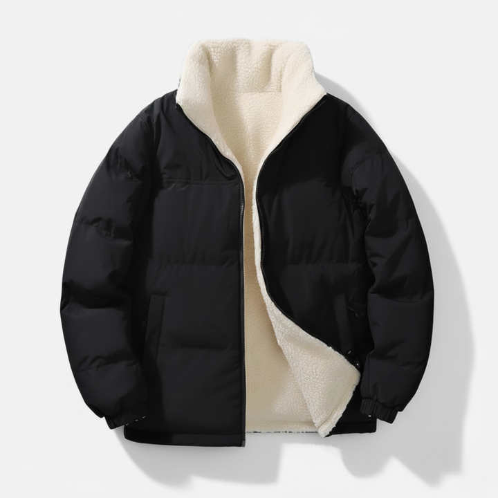 Ethan | Plush-Lined Thick Men's Winter Puffer Jacket