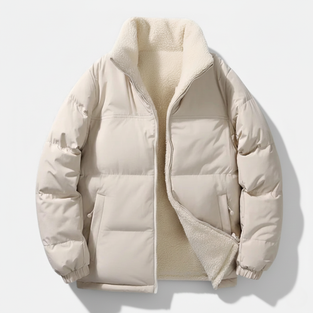 Ethan | Plush-Lined Thick Men's Winter Puffer Jacket