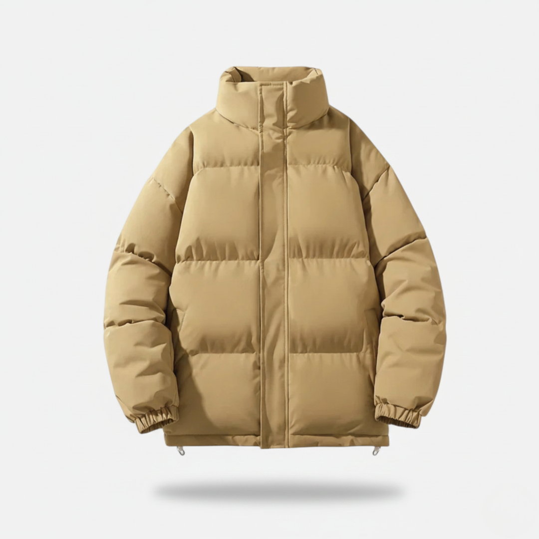 Ethan | Stylish Lightweight Unisex Puffer Jacket with Stand Collar