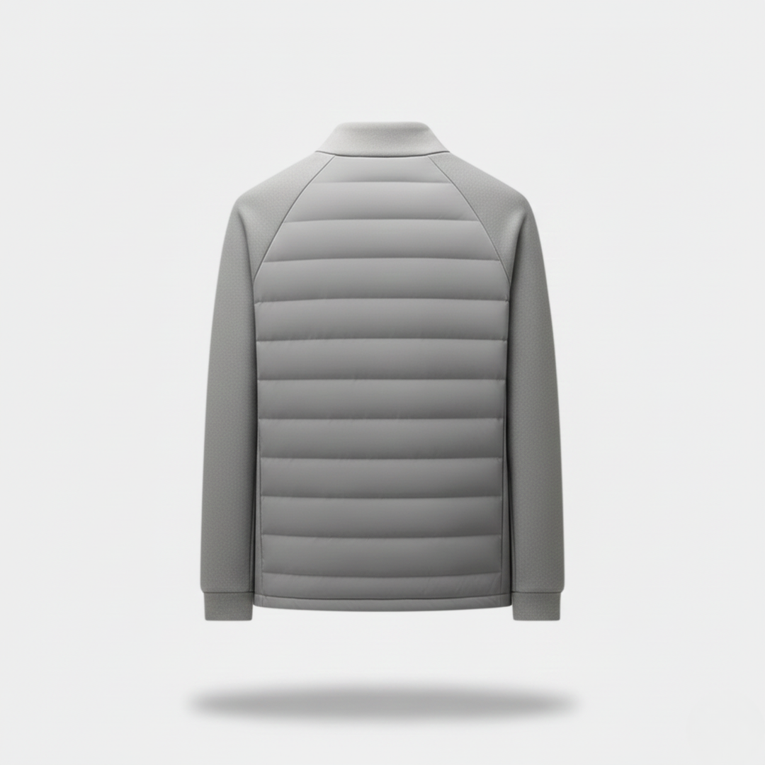 Ethan | Stylish Quilted Men's Winter Jacket with Stand-Up Collar