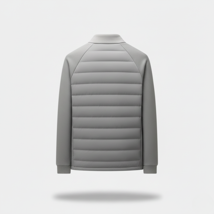 Ethan | Stylish Quilted Men's Winter Jacket with Stand-Up Collar