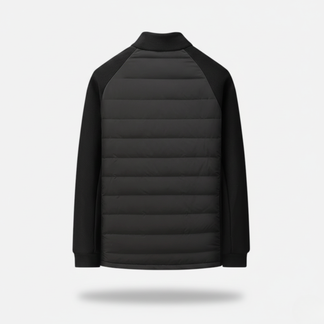 Ethan | Stylish Quilted Men's Winter Jacket with Stand-Up Collar