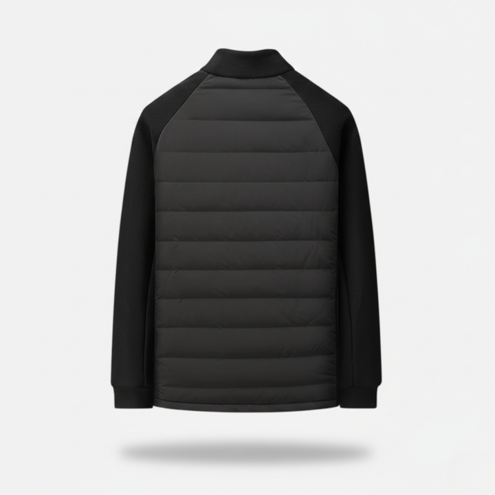 Ethan | Stylish Quilted Men's Winter Jacket with Stand-Up Collar