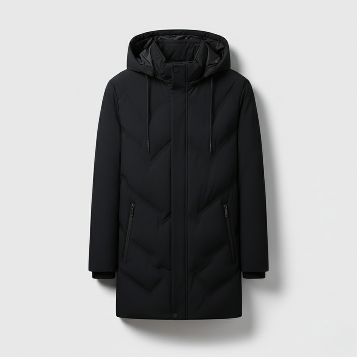 Ethan | Classic Hooded Winter Jacket With Hood