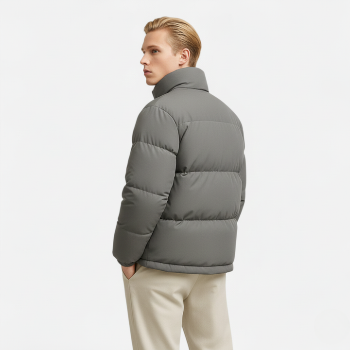 Ethan | Cozy Oversized Black Puffer Jacket