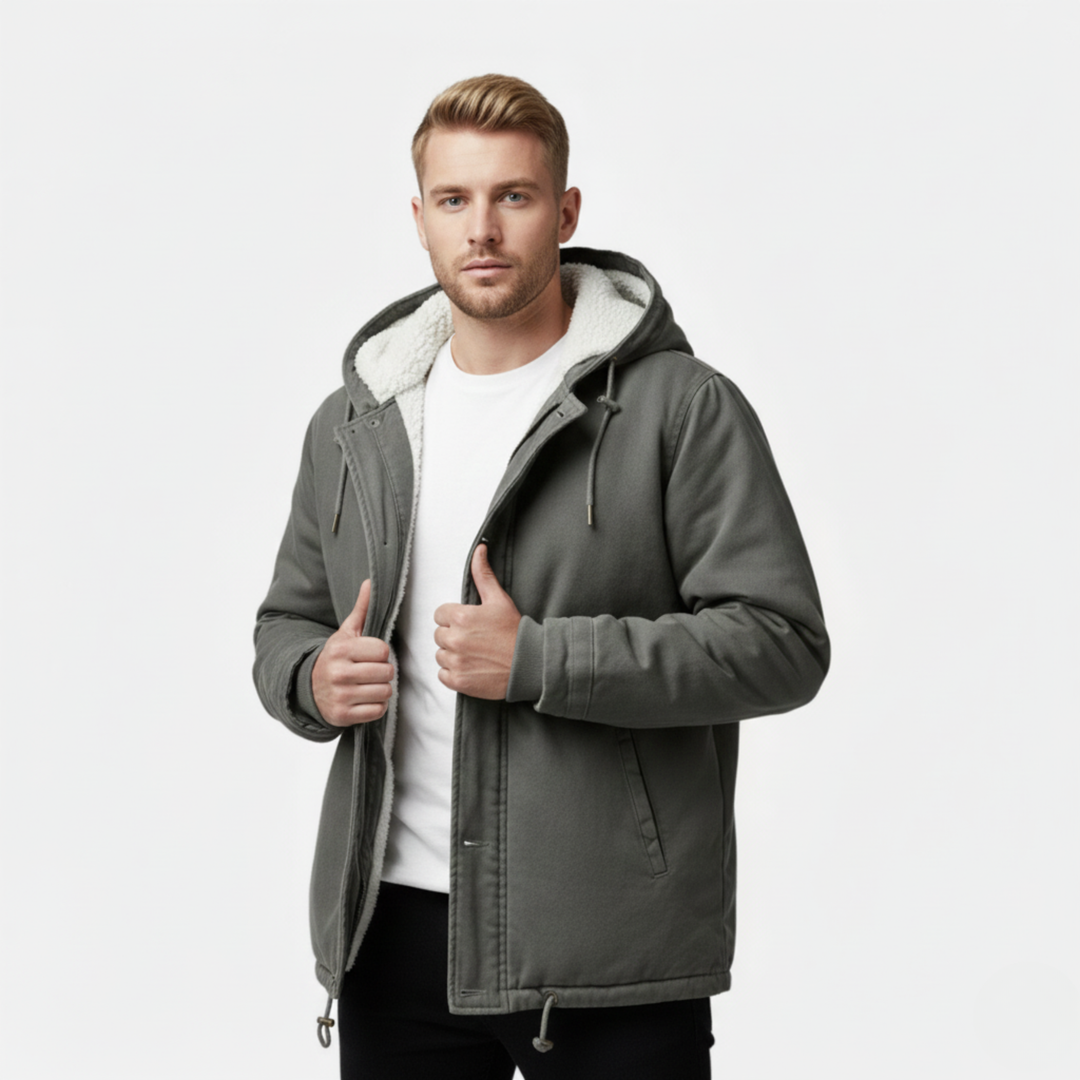 Ethan | Cozy Padded Men's Winter Coat
