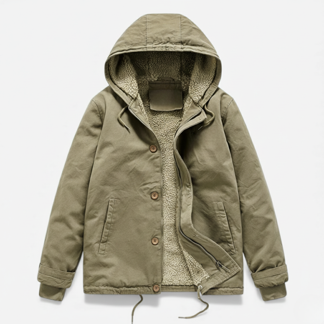 Ethan | Cozy Padded Men's Winter Coat