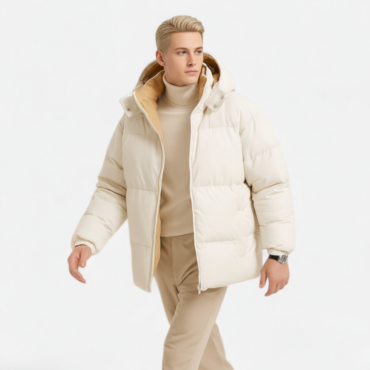 Ethan | Cozy Warm Men's Puffer Jacket for Winter