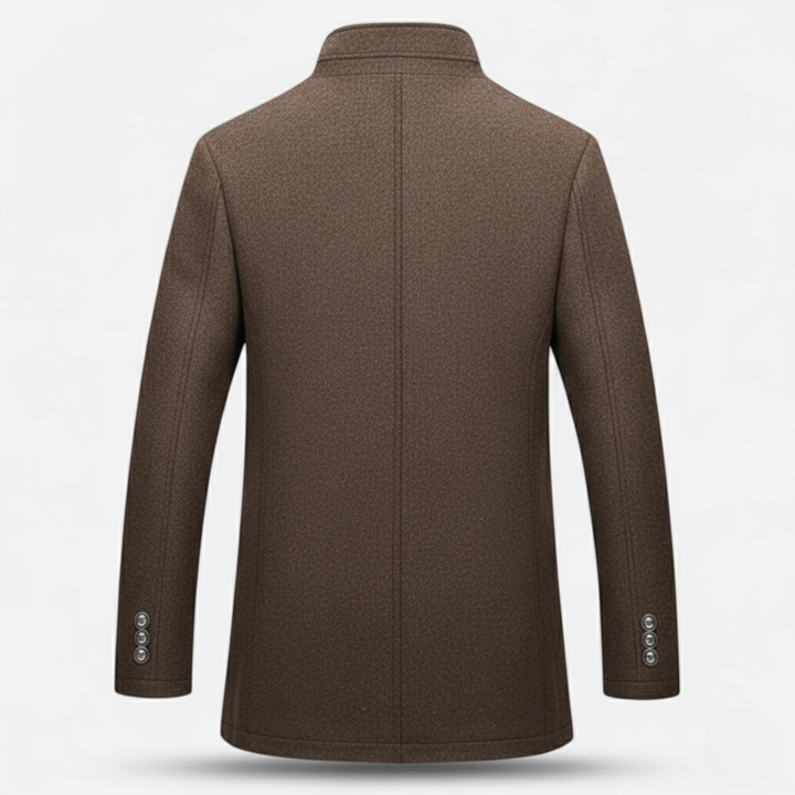 Ethan | Elegant Long Wool Men's Overcoat for Winter