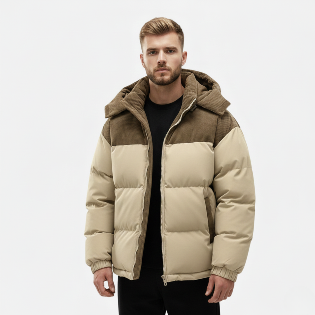 Ethan | Insulated Fleece-Lined Mens Winter Jacket