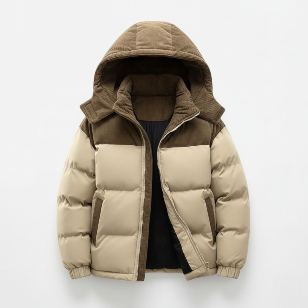 Ethan | Insulated Fleece-Lined Mens Winter Jacket