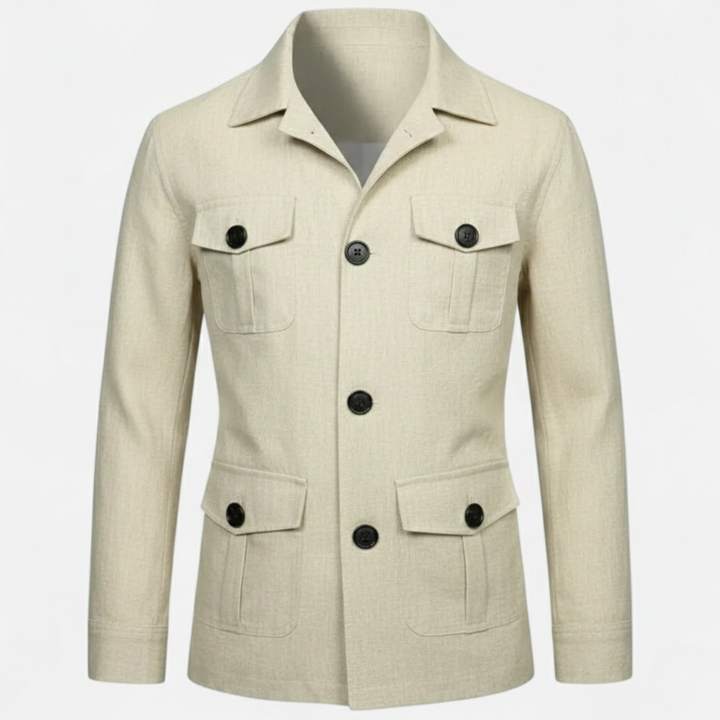 Ethan | Rugged Versatile Mens Cargo Jacket for Autumn/Winter