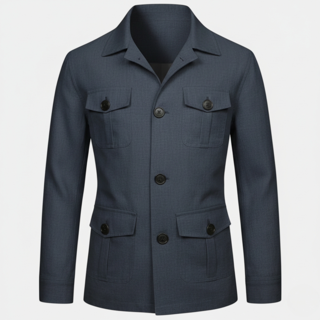 Ethan | Rugged Versatile Mens Cargo Jacket for Autumn/Winter