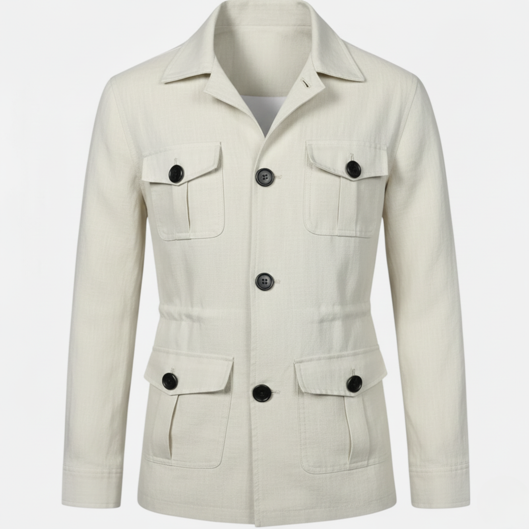 Ethan | Rugged Versatile Mens Cargo Jacket for Autumn/Winter