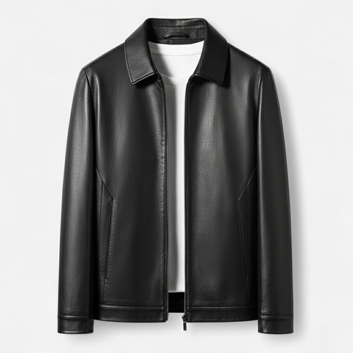 Ethan | Stylish Autumn Faux Leather Jacket for Men