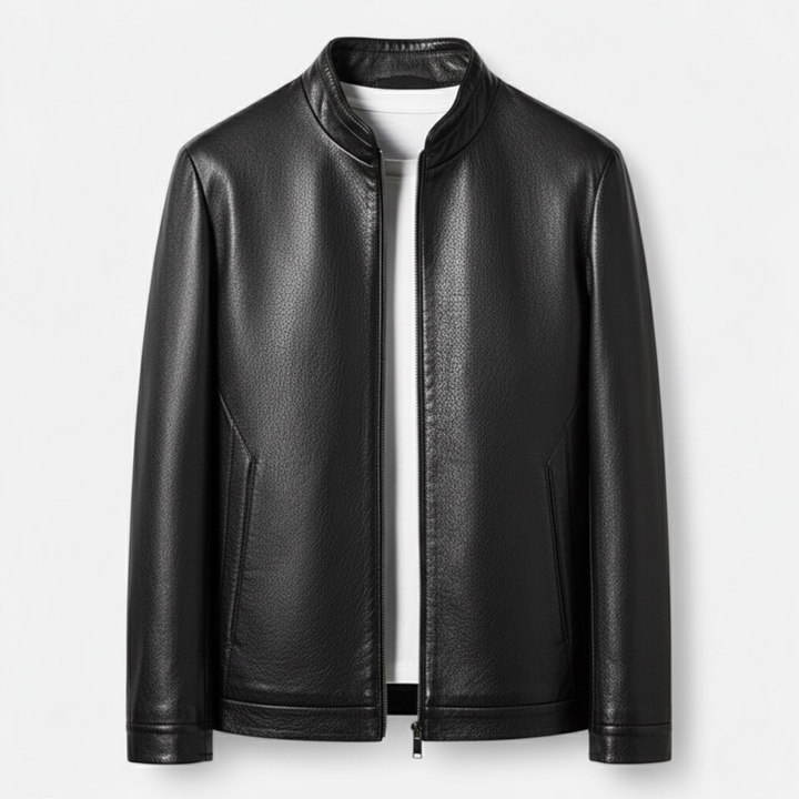 Ethan | Stylish Autumn Faux Leather Jacket for Men
