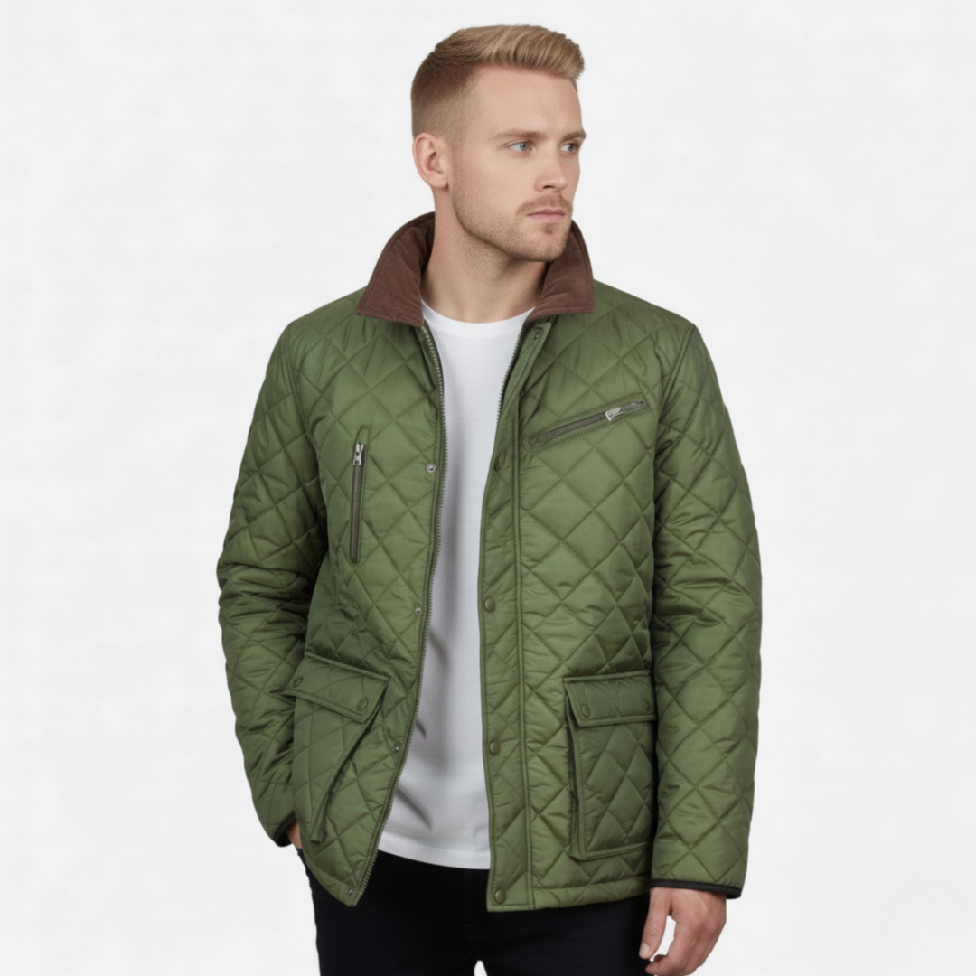 Ethan | Stylish Warm Fleece-Lined Men's Winter Jacket