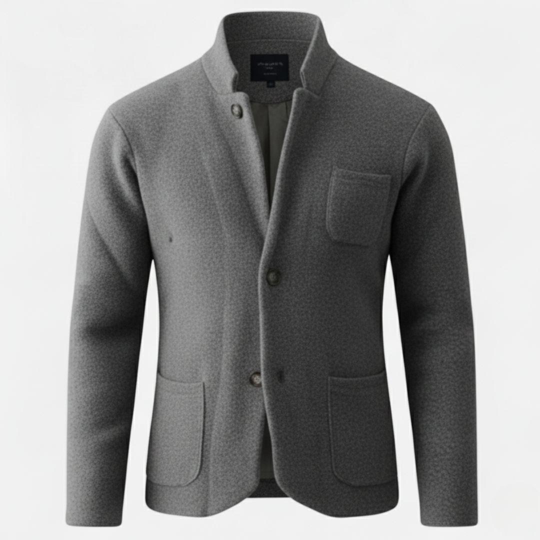 Ethan | Vintage Elegant Autumn Men's Jacket with Stand-Collar Design
