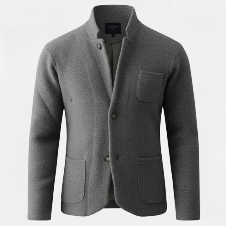 Ethan | Vintage Elegant Autumn Men's Jacket with Stand-Collar Design