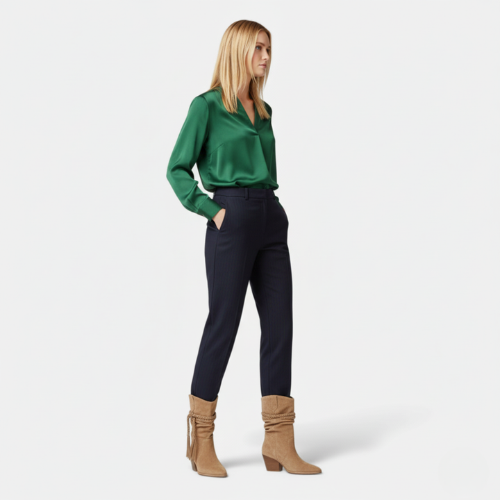 Mia | Chic Retro Desert Boots for Women with Chunky Heel