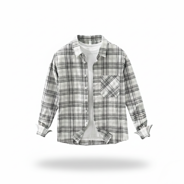 Noah | Stylish Loose-Fit Mens Flannel Shirt