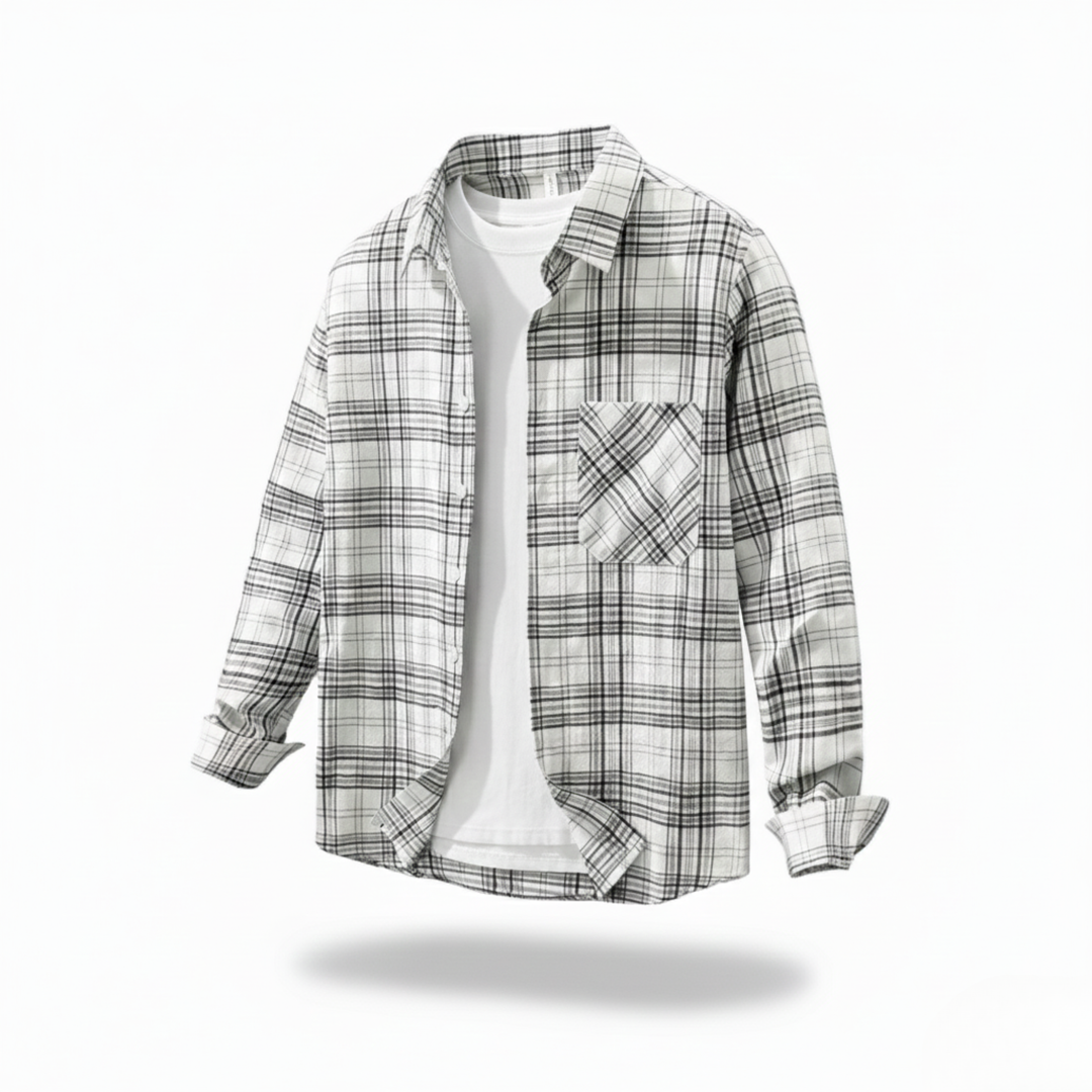 Noah | Stylish Loose-Fit Mens Flannel Shirt