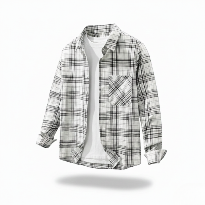 Noah | Stylish Loose-Fit Mens Flannel Shirt