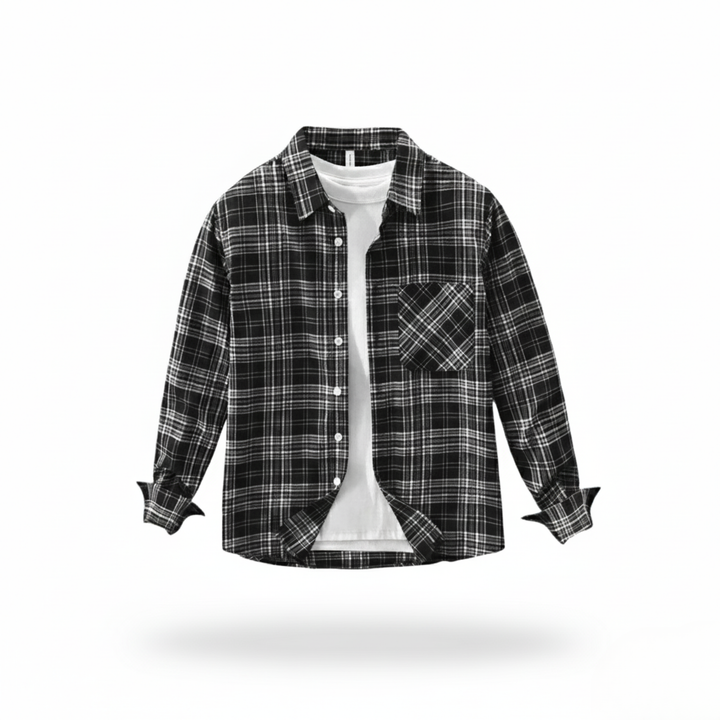 Noah | Stylish Loose-Fit Mens Flannel Shirt