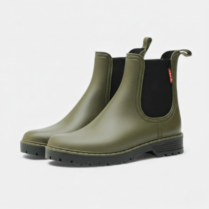 Olivia | Stylish Lightweight Waterproof Short Rain Boots