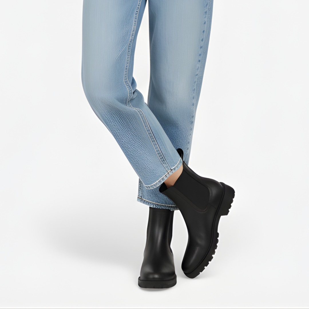 Olivia | Stylish Lightweight Waterproof Short Rain Boots