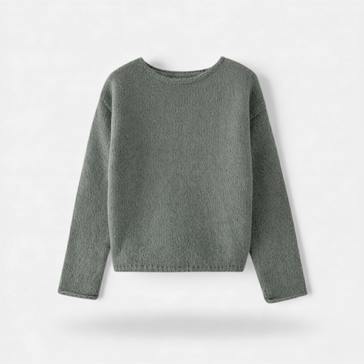 Sophie | Elegant Off-Shoulder Knit Winter Sweater