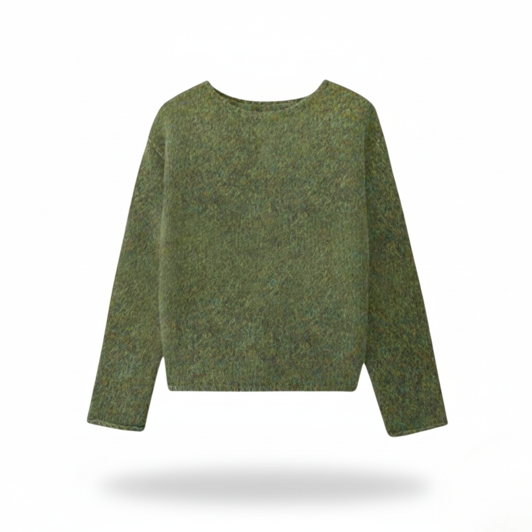 Sophie | Elegant Off-Shoulder Knit Winter Sweater