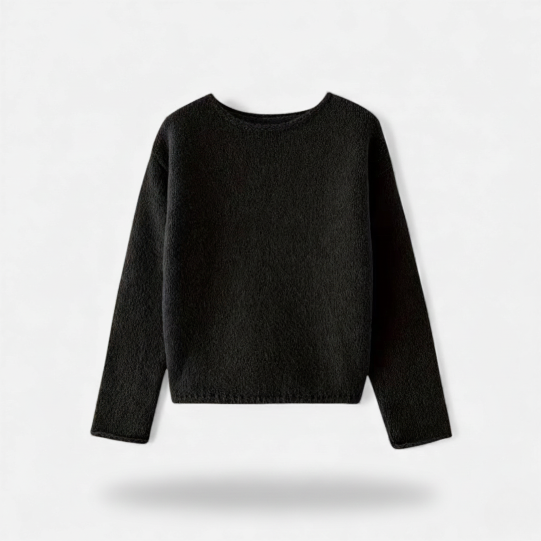 Sophie | Elegant Off-Shoulder Knit Winter Sweater